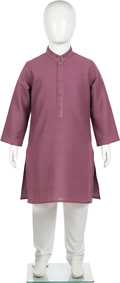 Wine purple khaddar kurta for boys special occasion Lujo Club Pakistan"