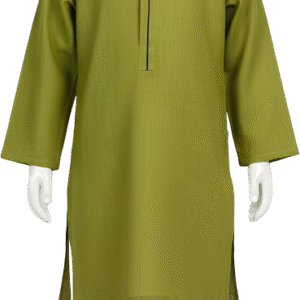 "Lime green khaddar kurta for boys Lujo Club Pakistan traditional dress"