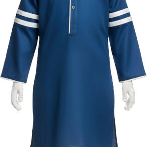 "Teal blue cotton kurta for boys Lujo Club Pakistan traditional dress"