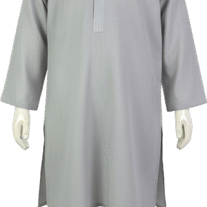 Light grey wash and wear kurta for baby boys Lujo Club Pakistan"