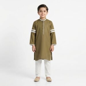Brown Kurta