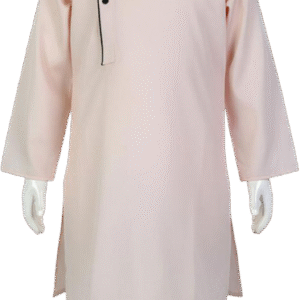 "Baby pink cotton kurta for boys Lujo Club Pakistan traditional dress"