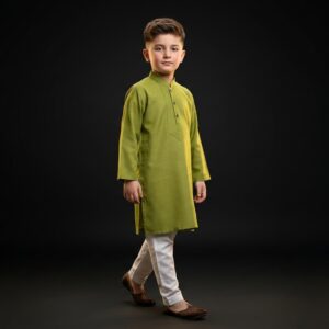 LIME Green Kurta