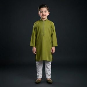 Lime Green Kurta