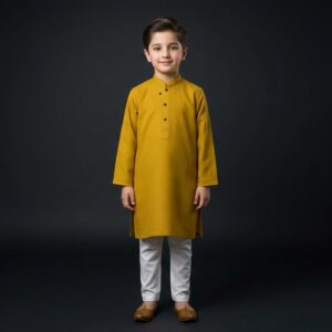 Mustard Kurta