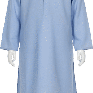 "Sky blue wash and wear kurta for baby boys Lujo Club Pakistan"